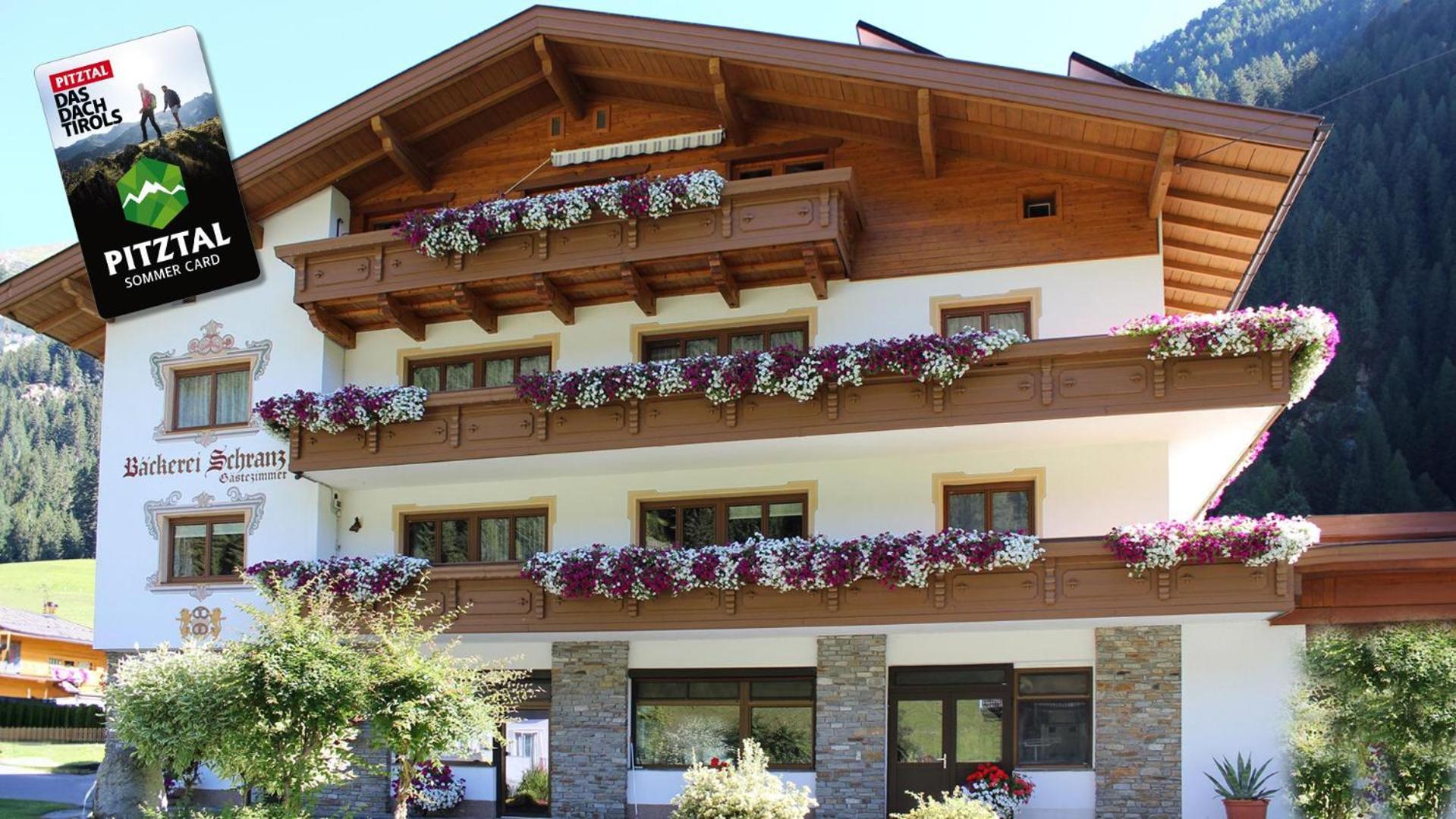 Baeckerei Schranz Bed & Breakfast Sankt Leonhard im Pitztal Bagian luar foto